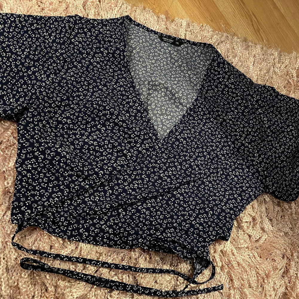 Shein Wrap Top